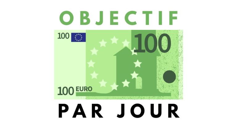 objectif 100 euros par jours