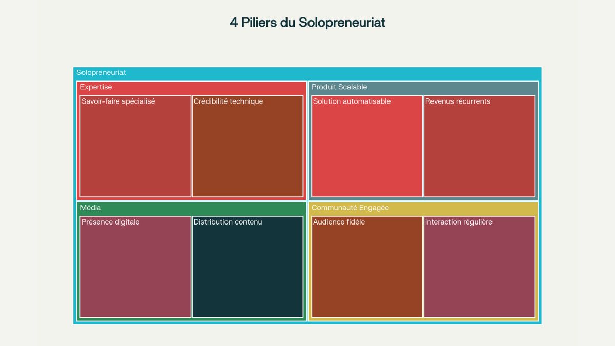 Les 4 piliers du solopreneuriat moderne Les 4 piliers du solopreneuriat moderne