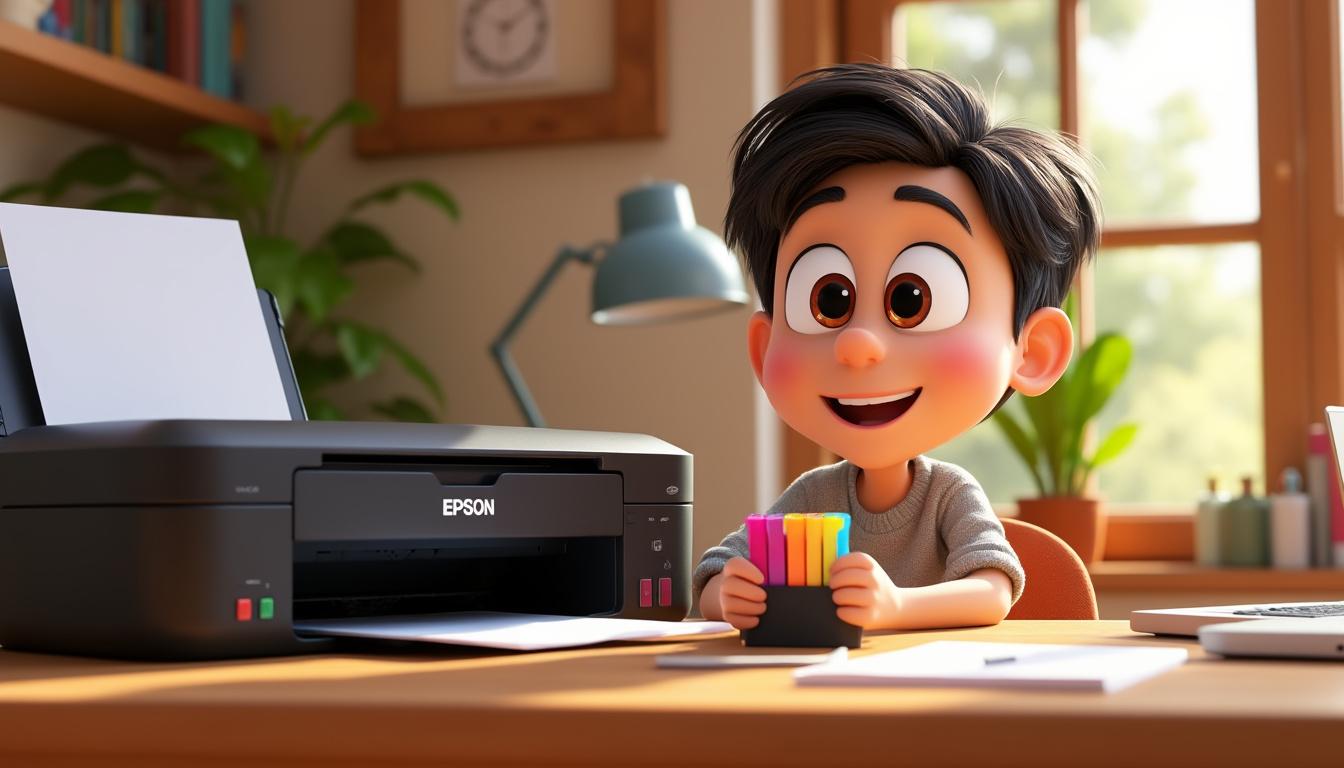 découvrez comment remplacer facilement une cartouche d&#039;imprimante epson grâce à notre guide simple et rapide, étape par étape.