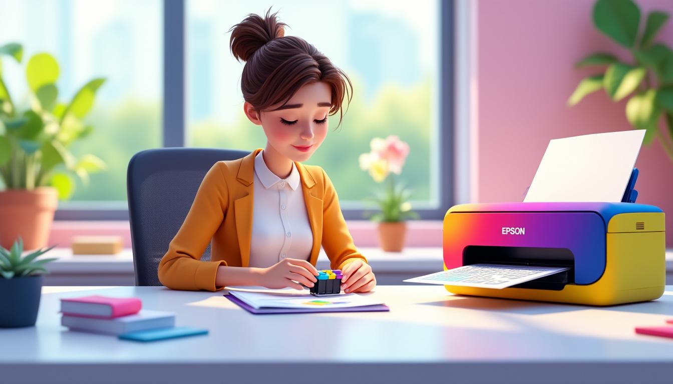 Comment remplacer une cartouche d'imprimante Epson en toute simplicité ? 1 découvrez comment remplacer facilement une cartouche d'imprimante epson avec notre guide étape par étape pour une impression sans souci.