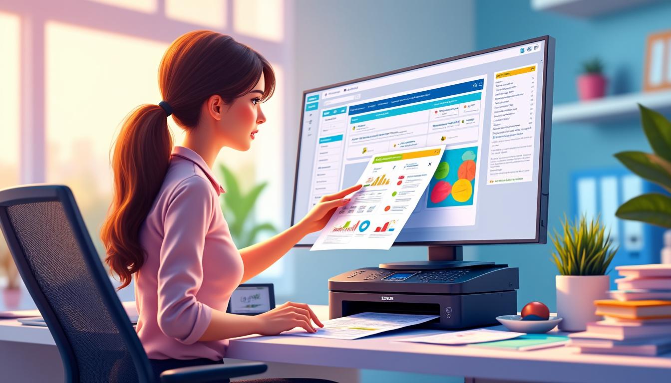 découvrez notre guide pratique pour apprendre à numériser facilement vos documents avec une imprimante epson. suivez les étapes simples pour obtenir des scans de qualité rapidement.