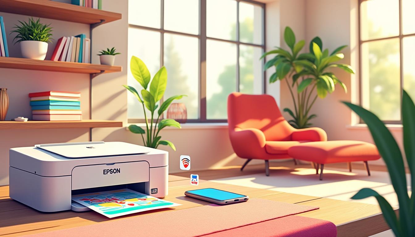 découvrez notre guide pratique pour connecter facilement votre imprimante epson à votre réseau wi-fi et imprimer sans fil en toute simplicité.