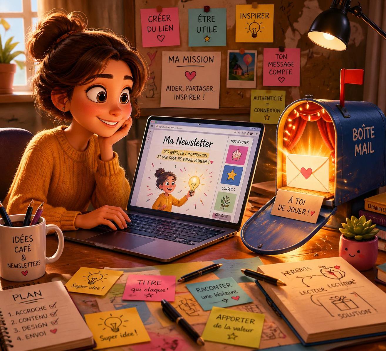 découvrez comment créer une newsletter captivante qui incite vos lecteurs à s'abonner et à lire chaque édition avec enthousiasme.