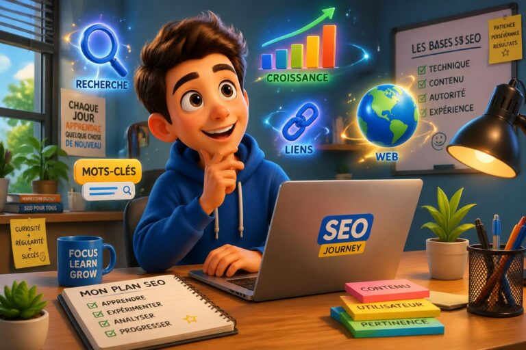 SEO pour débutants : les bases à connaître avant de se lancer
