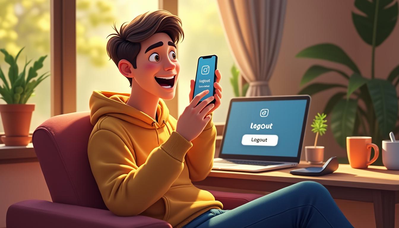 découvrez comment se déconnecter rapidement d'instagram sur votre téléphone ou ordinateur en quelques secondes grâce à notre guide simple et efficace.