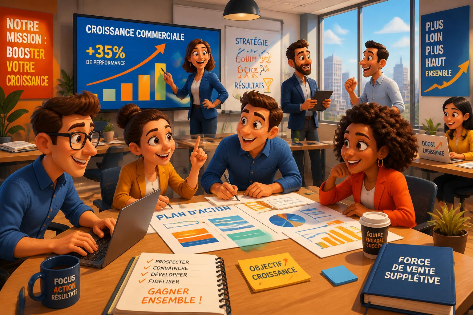 découvrez comment une agence force de vente supplétive peut booster votre croissance commerciale rapidement et efficacement. externalisez votre prospection et maximisez vos résultats dès aujourd'hui.