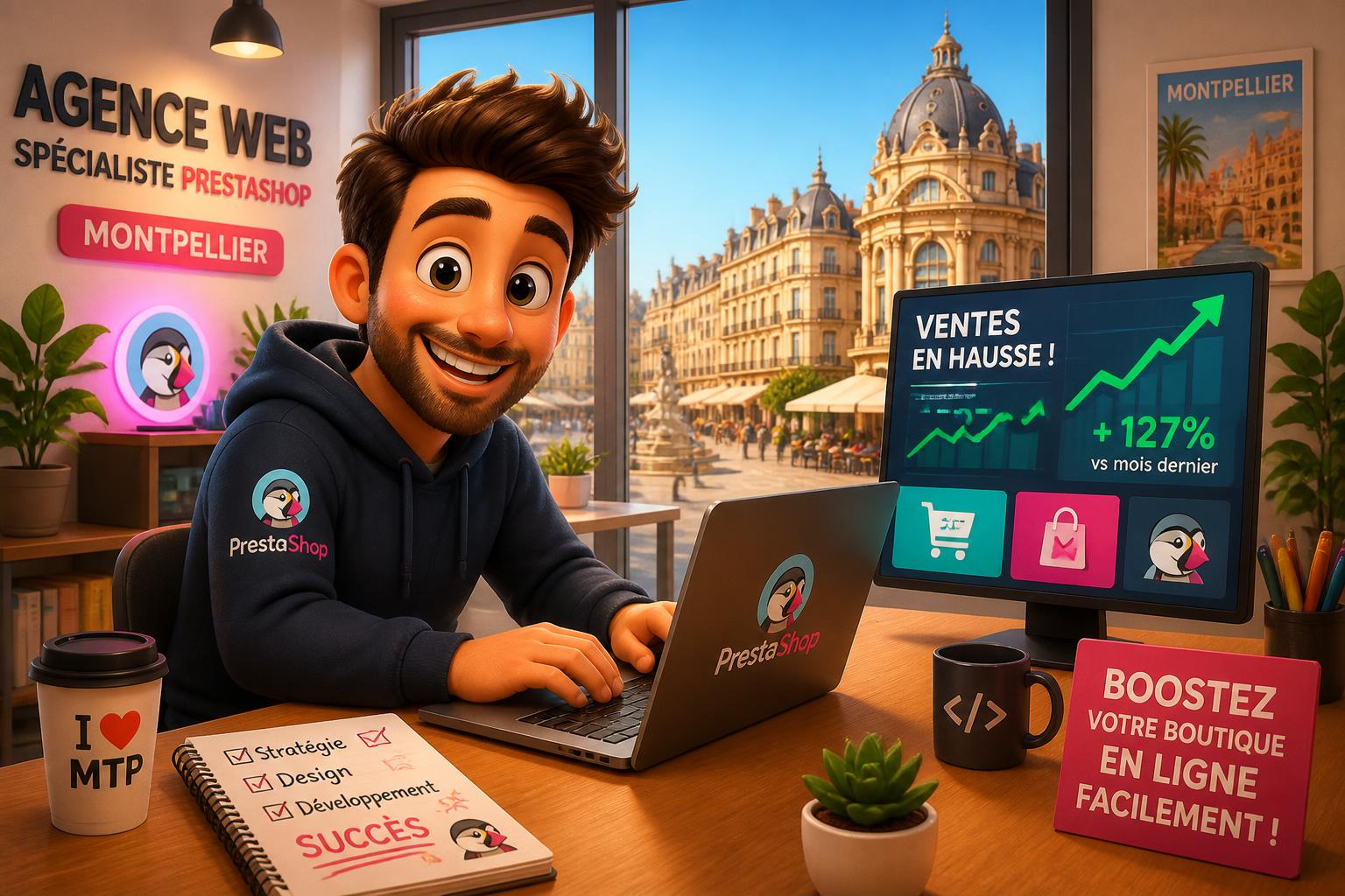 agence prestashop à montpellier spécialisée dans la création et l'optimisation de boutiques en ligne. boostez facilement votre e-commerce avec nos solutions sur mesure.