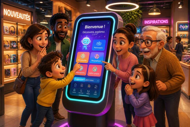 Borne interactive magasin : boostez votre expérience client dès 2026