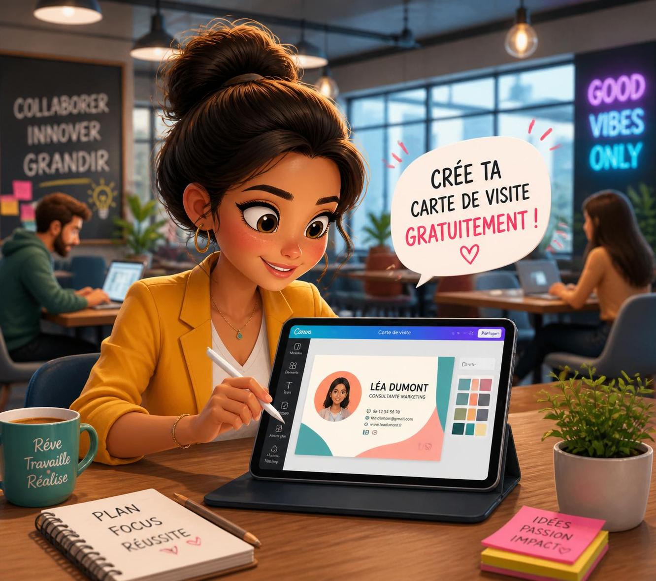créez facilement votre carte de visite gratuite et personnalisée. design unique et professionnel sans aucun coût. lancez votre image avec style dès aujourd'hui !