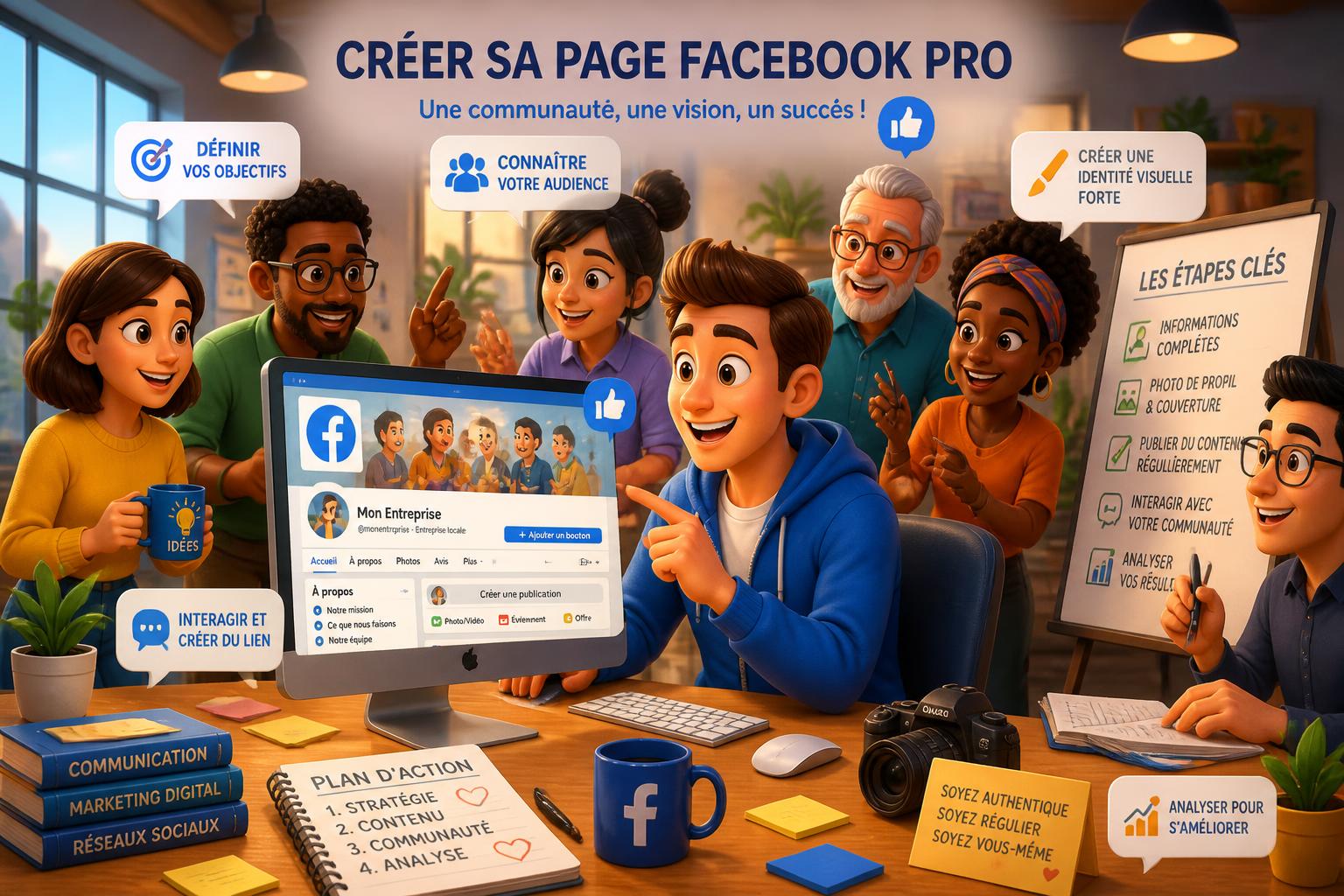 découvrez comment créer une page facebook professionnelle efficacement avec nos étapes détaillées et conseils pratiques pour optimiser votre présence en ligne.