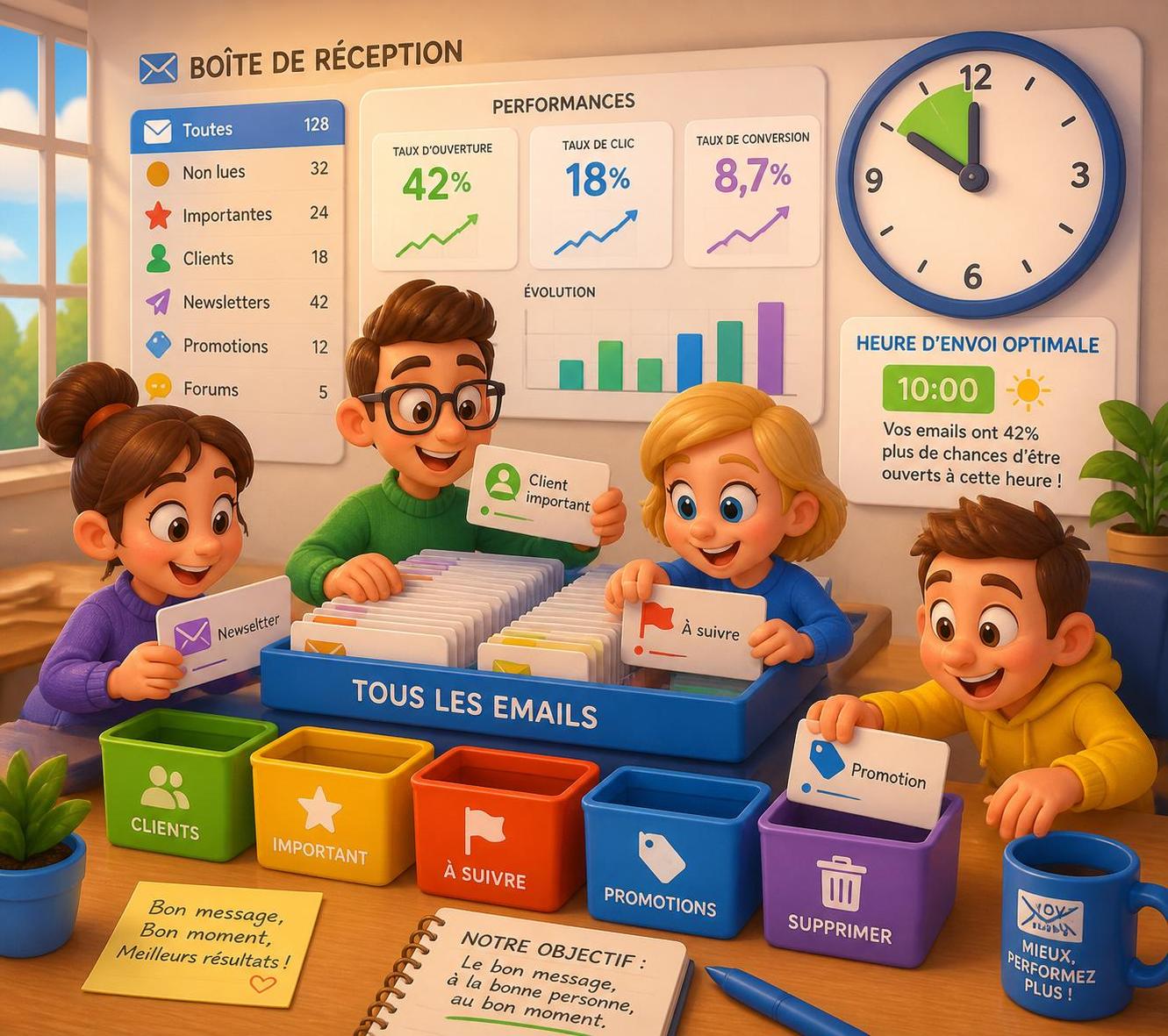 découvrez des stratégies efficaces d'email marketing pour augmenter le taux d'ouverture de vos campagnes et engager davantage vos abonnés.