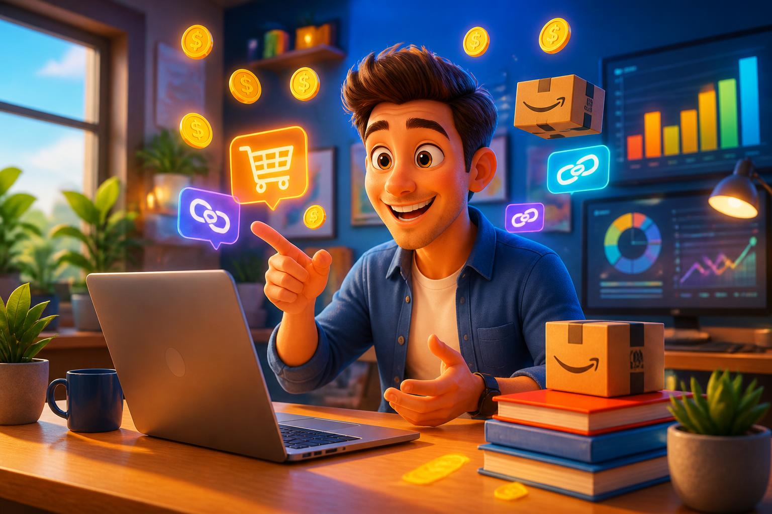 découvrez comment fonctionne l'affiliation amazon et apprenez combien vous pouvez gagner en recommandant des produits grâce à ce guide complet.
