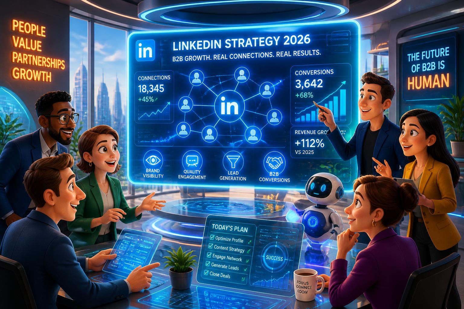 découvrez la stratégie innovante pour maximiser vos résultats en b2b sur linkedin en 2026 et transformer vos prospects en clients.