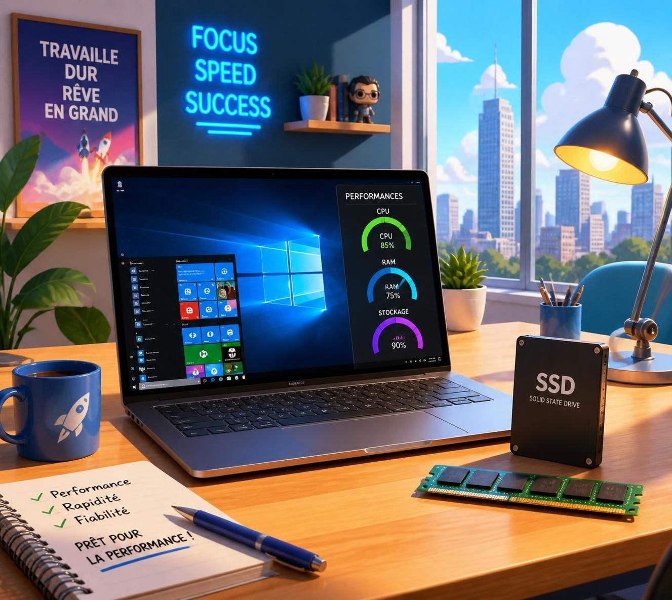 découvrez les réglages essentiels pour accélérer votre pc sous windows 10 et améliorer ses performances de manière significative.