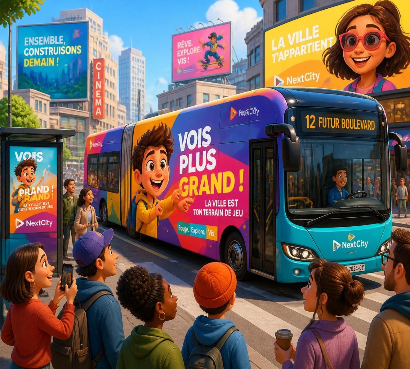 Affichage publicitaire bus : boostez votre visibilité en ville 1 découvrez comment l'affichage publicitaire sur bus peut augmenter la visibilité de votre marque en milieu urbain et capter l'attention d'un large public.
