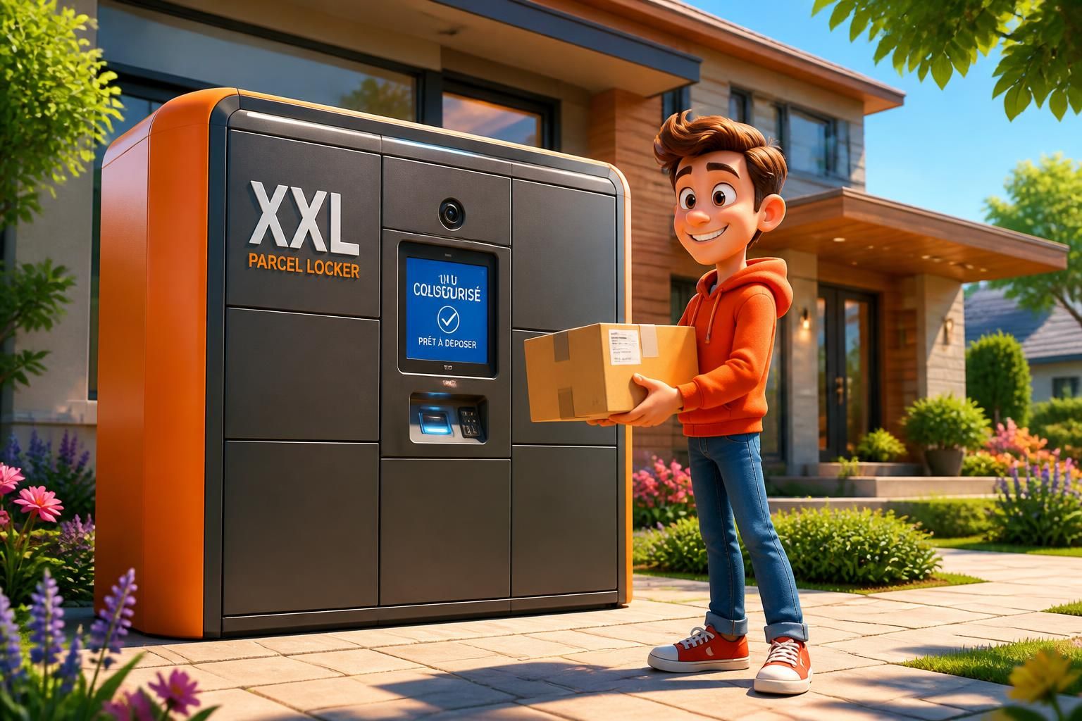 découvrez notre boîte à colis xxl alliant sécurité et design pour protéger toutes vos livraisons avec élégance et tranquillité d'esprit.
