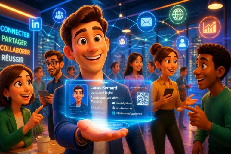 Carte de visite digitale gratuite : boostez votre réseau facilement