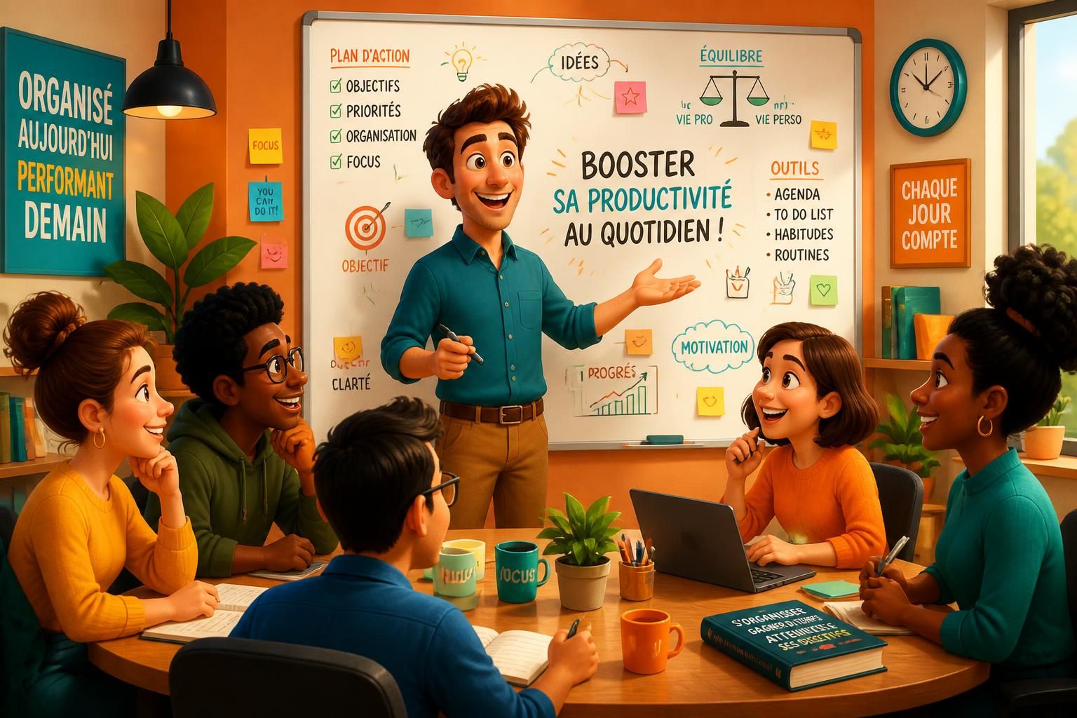 améliorez votre efficacité au quotidien grâce à notre coaching d'organisation personnalisé. découvrez des méthodes simples pour booster votre productivité et mieux gérer votre temps.