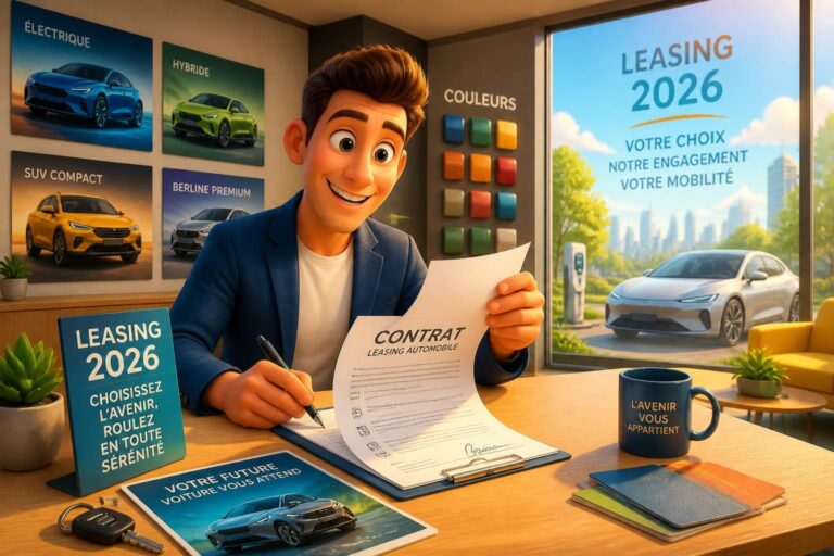 Contrat voiture leasing : comment choisir l’offre qui vous convient en 2026