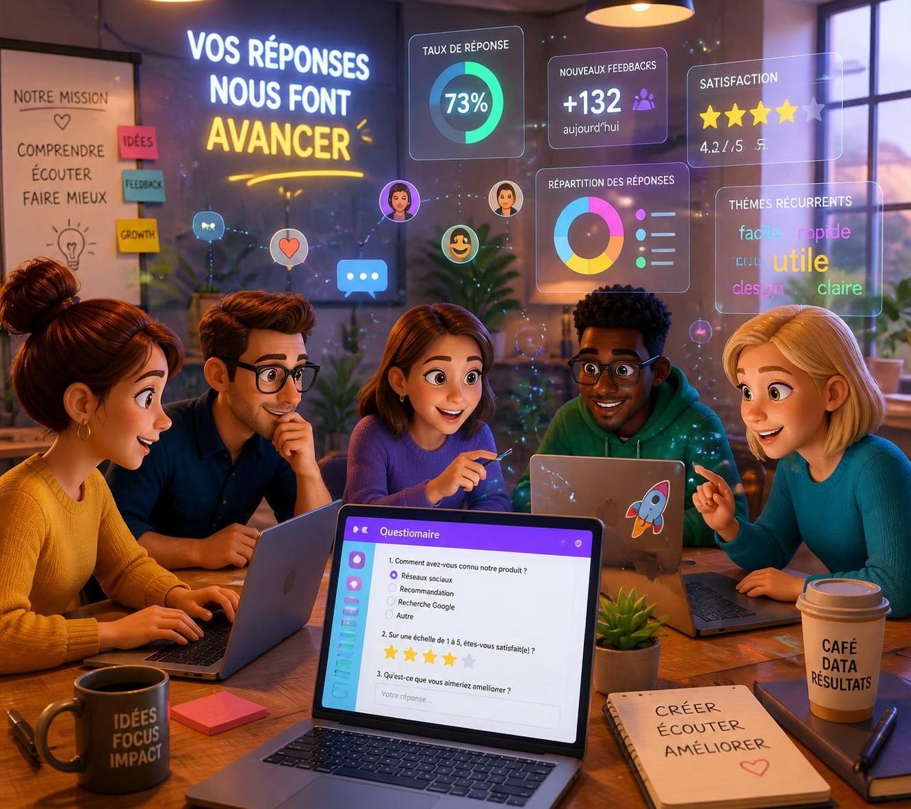 Créer des questionnaires en ligne efficaces pour booster vos résultats 1 apprenez à créer des questionnaires en ligne efficaces pour améliorer la collecte de données et booster vos résultats rapidement.