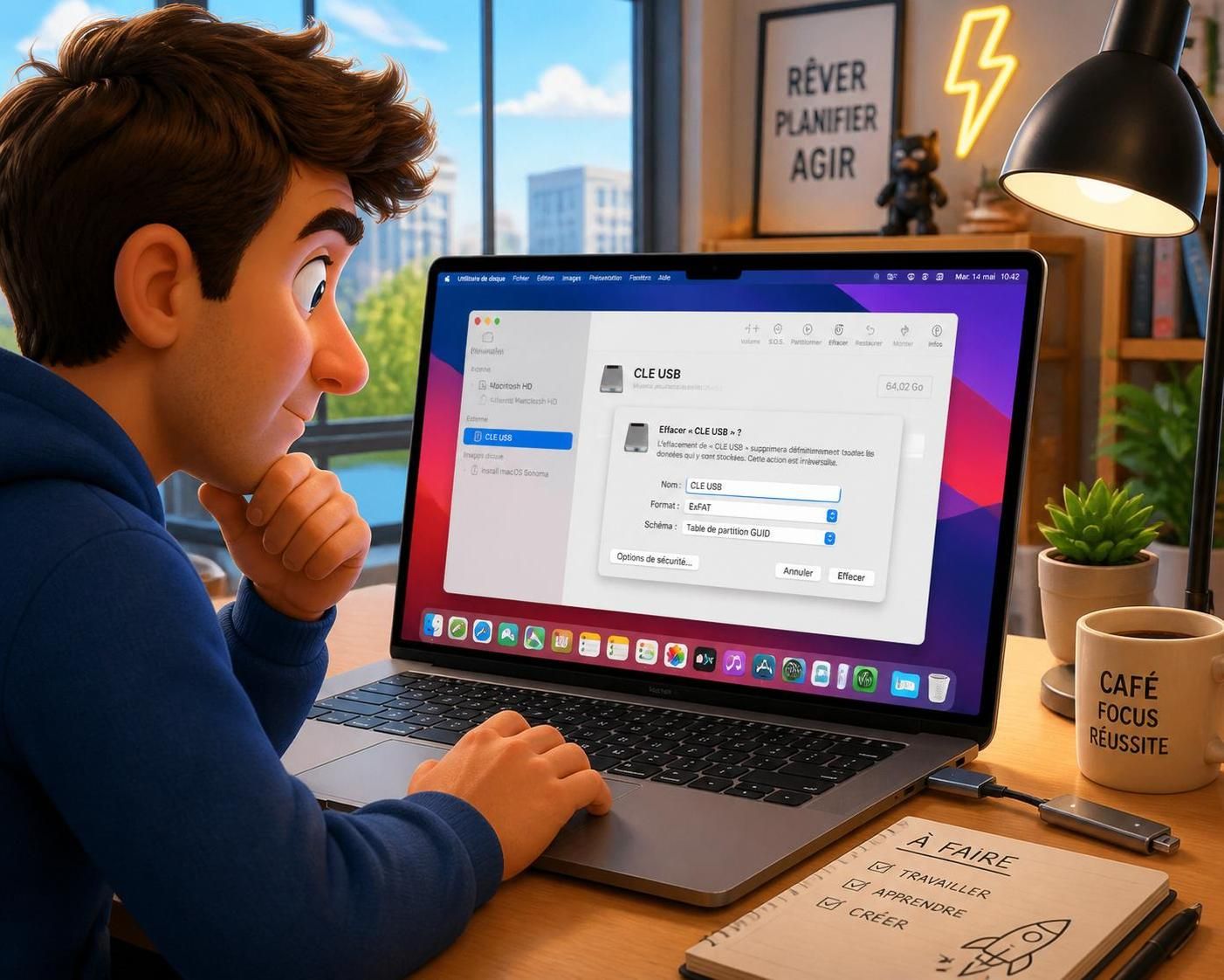 apprenez à formater une clé usb sur mac grâce à notre guide complet et facile à suivre, étape par étape, pour optimiser l'utilisation de votre périphérique de stockage.