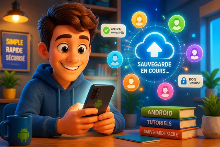 découvrez comment sauvegarder facilement et rapidement vos contacts android pour ne jamais les perdre. suivez notre méthode simple et efficace étape par étape.