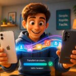 apprenez comment transférer facilement vos données d'un iphone vers un samsung grâce à nos conseils simples et rapides.