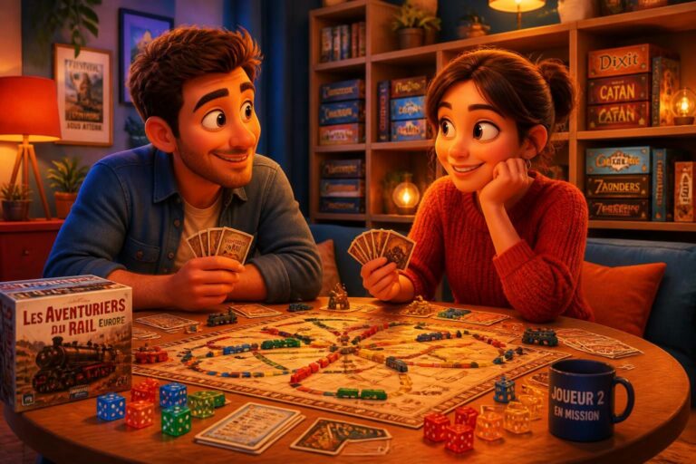 Les meilleurs jeux de société pour 2 joueurs adultes