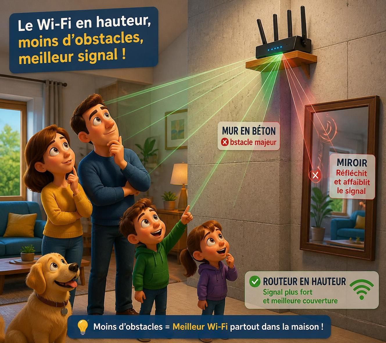 WiFi lent à la maison : les vraies causes et comment y remédier 1 découvrez les causes courantes d'un wifi lent à la maison et apprenez les solutions efficaces pour améliorer votre connexion internet rapidement.