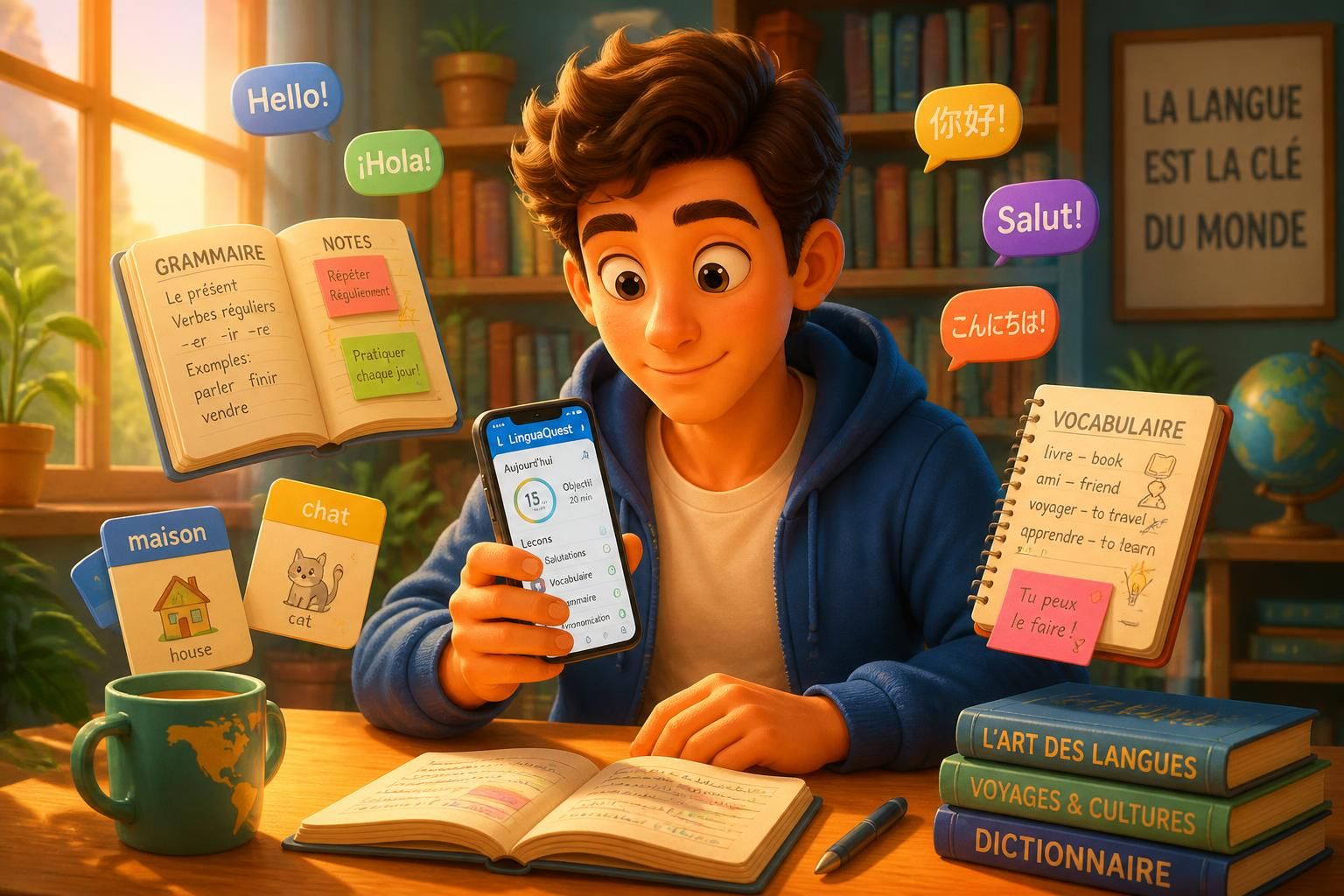 découvrez les meilleures applications et méthodes efficaces pour apprendre une langue seul. guide complet pour progresser rapidement en autodidacte.