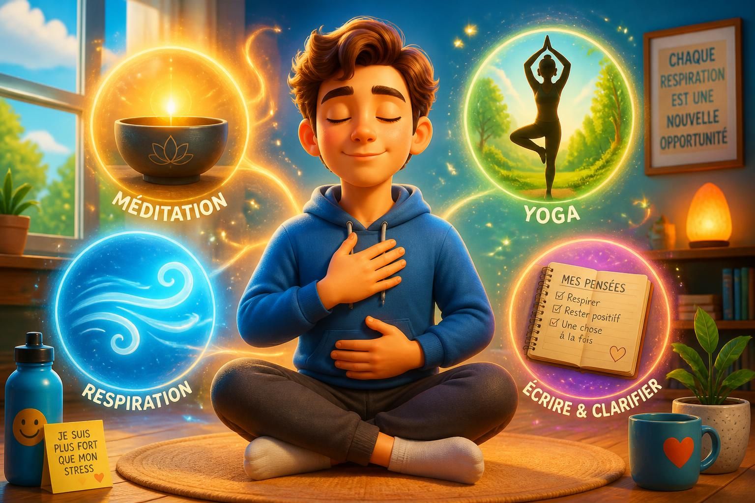 découvrez des techniques efficaces et rapides pour gérer votre stress au quotidien et retrouver sérénité et bien-être.