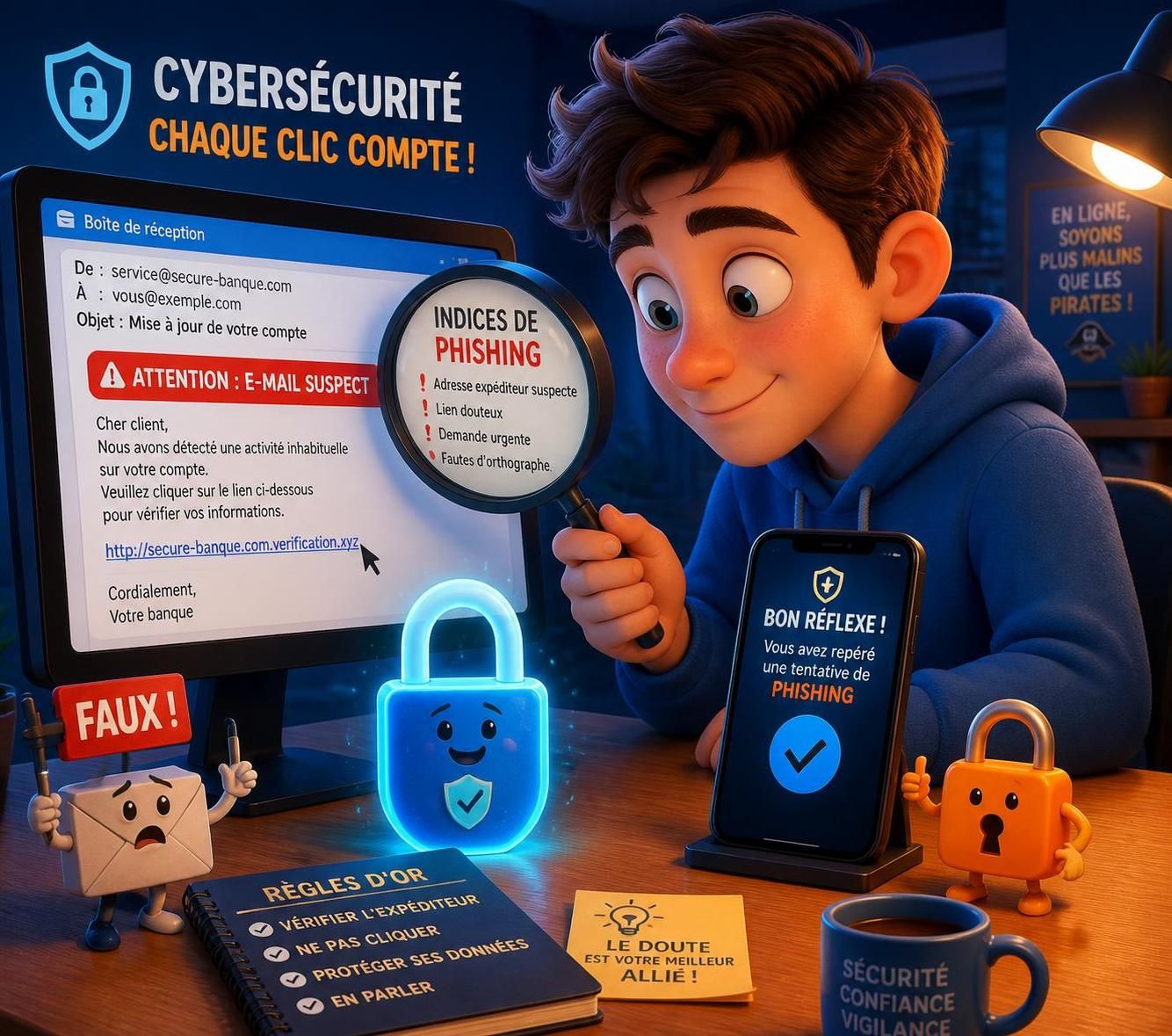 Cybersécurité pour particuliers : les réflexes de base à adopter maintenant 1 découvrez les gestes essentiels de cybersécurité à adopter dès maintenant pour protéger vos données personnelles et naviguer en toute sécurité sur internet.