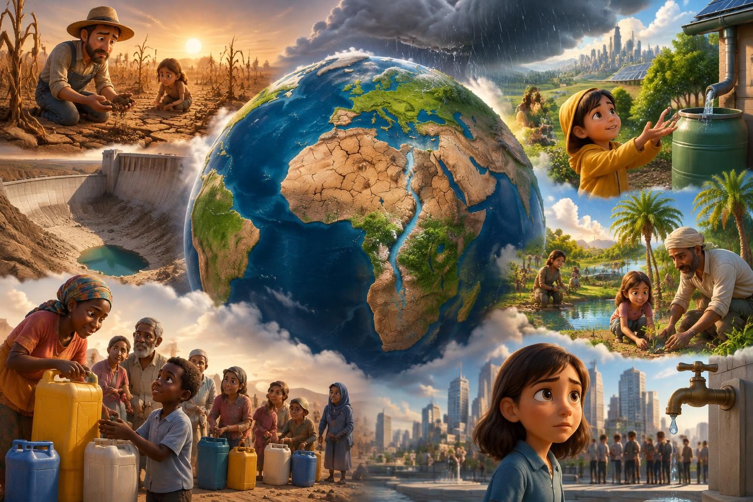 découvrez les causes et les conséquences de la pénurie d’eau dans le monde, ainsi que les défis à venir pour préserver cette ressource essentielle.